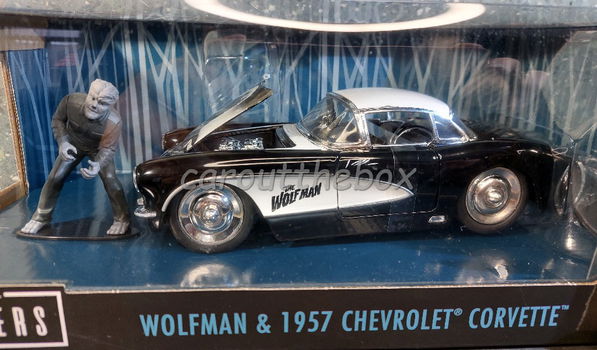 1957 Chevrolet Corvette - WOLFMAN 1:24 Jada 087 - 1