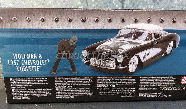 1957 Chevrolet Corvette - WOLFMAN 1:24 Jada 087 - 2