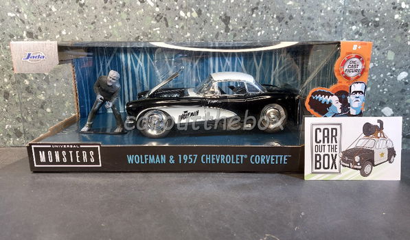 1957 Chevrolet Corvette - WOLFMAN 1:24 Jada 087 - 3