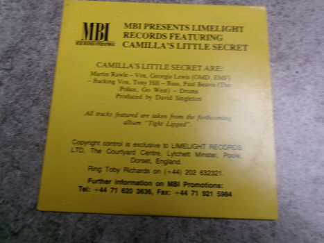 Camilla's Little Secret – E.P. - 0