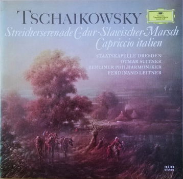 LP - Tschaikowsky - Streicherserenade C-dur - Berliner Philharmoniker, Otmar Suitner - 0