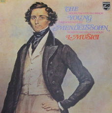 LP - Mendelssohn - I Musici, Roberto Michelucci, viool