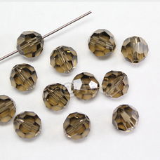 Swarovski 5000 Smoky Quartz 6mm 11 Stuk