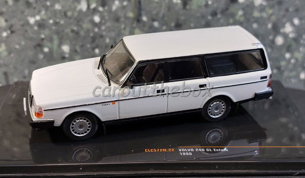 Volvo 240 GL Estate 1990 wit 1:43 Ixo V1104 - 0