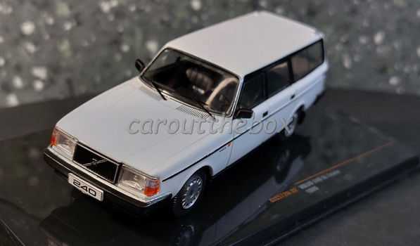 Volvo 240 GL Estate 1990 wit 1:43 Ixo V1104 - 1