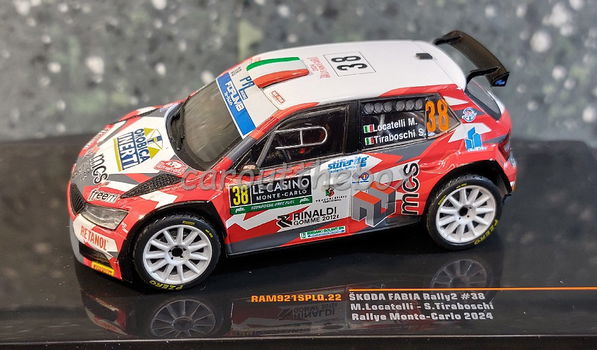 Skoda Fabia Rally2 #38 1:43 Ixo V1107 - 0