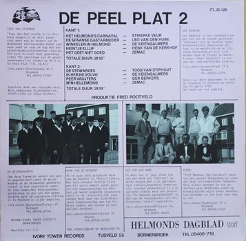 LP - De Peel Plat 2 - Zemac en de Keiengalmers - Helmonds Carnaval 1983 - 1