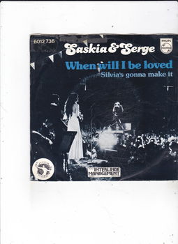 Single Saskia & Serge - When will I be loved - 0