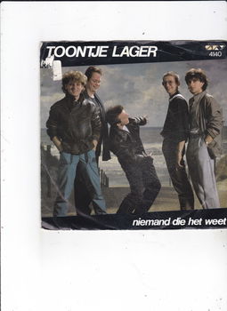 Single Toontje Lager - Niemand die het weet - 0