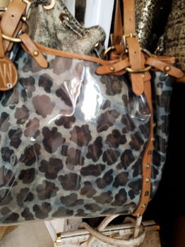 Tas met ocelotprint van Stuart Weitzman - 2