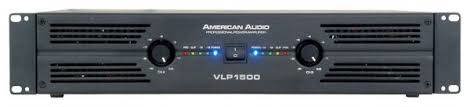 American Audio VLP1500 versterker, 2x675Watt bij 4Ohm, Nieuw, ongebruikt - 1