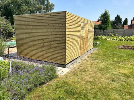 Tuinhuis Qube B 510x300x216 cm - 0