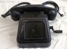 Telefoon Toestel, Tafel model, Nederlandse Krijgsmacht, MvO, type: Krone 1960, jaren'60.(Nr.5)