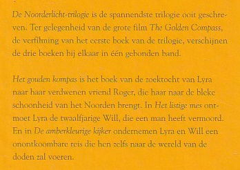 DE NOORDERLICHT TRILOGIE - Philip Pullman - 1