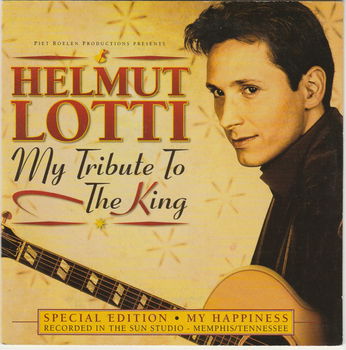 Helmut Lotti – My Tribute To The King (2 Track CDSingle) Promo - 0