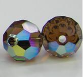 Swarovski 5000 Smoked Topaz AB 6mm 5 Stuk - 1