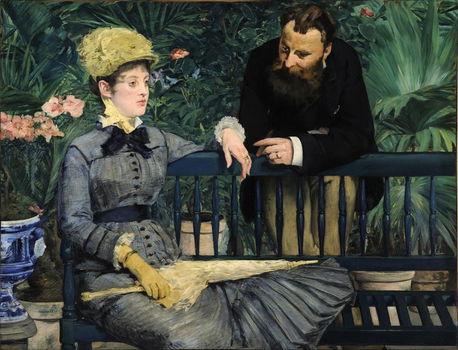 In de serre - Edouard Manet - 1879 - 0