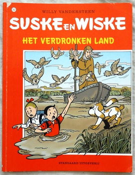 Strip Boek, Suske en Wiske, Het Verdronken Land, Nr.263, Standaard Uitgeverij, 2000.(Nr.1) - 0