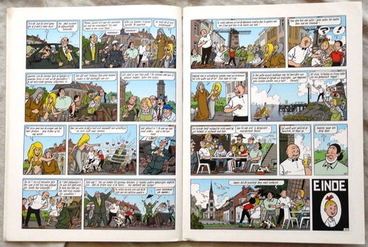 Strip Boek, Suske en Wiske, Het Verdronken Land, Nr.263, Standaard Uitgeverij, 2000.(Nr.1) - 2