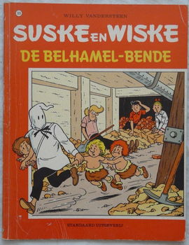 Strip Boek, Suske en Wiske, De Belhamel-Bende, Nr.189, Standaard Uitgeverij, 1982.(Nr.1) - 0