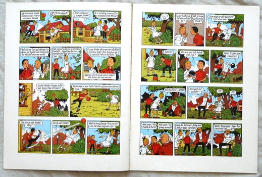 Strip Boek, Suske en Wiske, De Minilotten Van Kokonera, Nr.159, Standaard Uitgeverij, 1976.(Nr.1) - 1