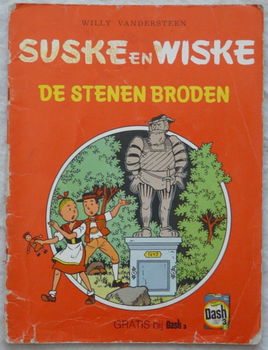 Strip Boek, Suske en Wiske, De Stenen Broden, Reclame uitgave: Dash 3, 1984.(Nr.2) - 0