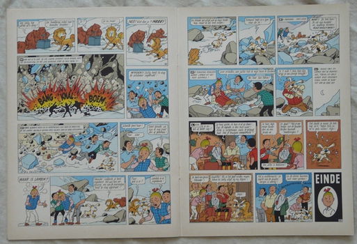 Strip Boek, Suske en Wiske, De Mollige Marmotten, Reclame uitgave: Milky Way, 1995.(Nr.1) - 2