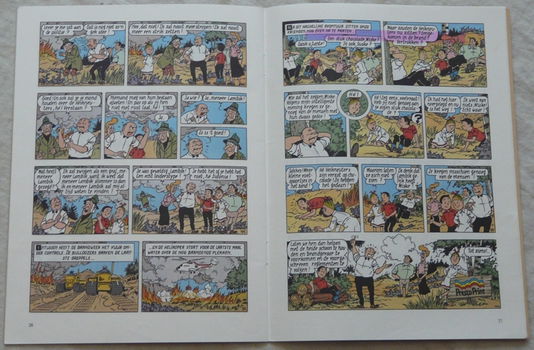 Strip, Suske en Wiske, Het Geheim Van De Kalmthoutse Heide, Reclame uitgave: Presto Print, 1981.(1) - 2