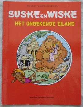 Strip Boek, Suske en Wiske, Het Onbekende Eiland, Nr.2, Reclame uitgave, 1999.(Nr.1) - 0