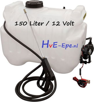 HHTC- Pick-up spuitje 150 Liter / 12 Volt /// of voor in een aanhanger - 0