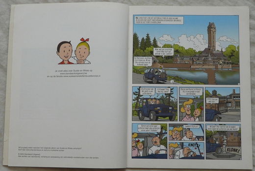 Strip Boek, Suske en Wiske, Verraad Op De Veluwe, Nr.285, Standaard Uitgeverij, 2004.(Nr.1) - 1