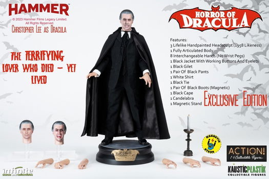 Infinite Horror of Dracula Christopher Lee Exclusive - 0