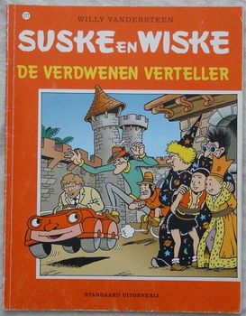 Strip Boek, Suske en Wiske, De Verdwenen Verteller, Nr.277, Standaard Uitgeverij, 2002.(Nr.1) - 0