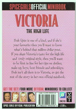 Offical Spice Grils minibook Victoria ( nieuw ) - 1