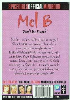 Offical Spice Grils minibook Mel B ( nieuw ) - 1