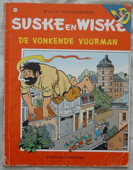 Strip Boek, Suske en Wiske, De Vonkende Vuurman, Nr.246, Standaard Uitgeverij, 1995.(Nr.1) - 0