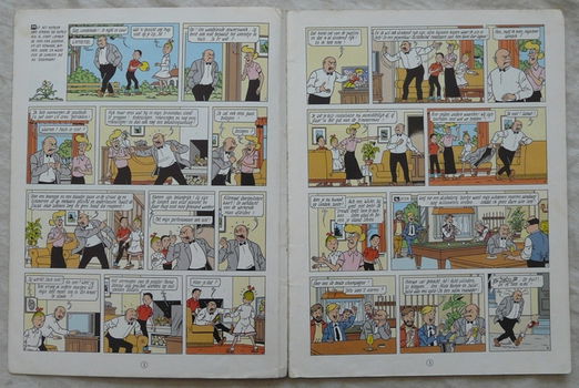 Strip Boek, Suske en Wiske, De Bezeten Bezitter, Nr.222, Standaard Uitgeverij, 1989.(Nr.1) - 2