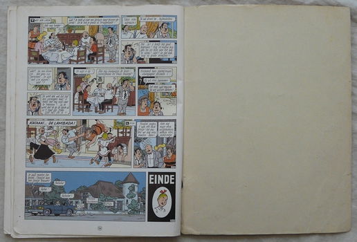 Strip Boek, Suske en Wiske, De Bezeten Bezitter, Nr.222, Standaard Uitgeverij, 1989.(Nr.1) - 3