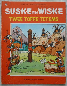 Strip Boek, Suske en Wiske, Twee Toffe Totems, Nr.108, Standaard Uitgeverij, 1978.(Nr.1) - 0