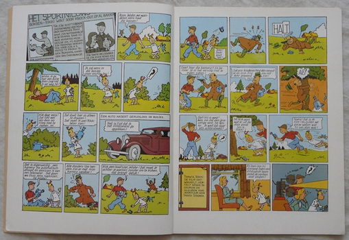 Strip Boek, Suske en Wiske, Rikki En Wiske In Chocowakije, Nr.154, Standaard Uitgeverij, 1977.(Nr.1) - 2