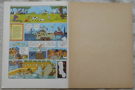 Strip Boek, Suske en Wiske, Rikki En Wiske In Chocowakije, Nr.154, Standaard Uitgeverij, 1977.(Nr.1) - 3