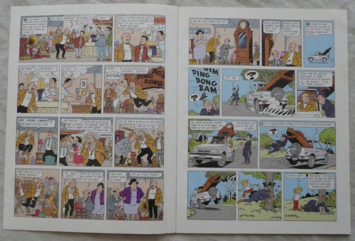 Strip Boek, Suske en Wiske, De Klinkende Klokken, Nr.233, Standaard Uitgeverij, 1992.(Nr.1) - 2