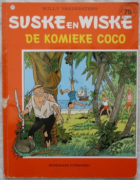 Strip Boek, Suske en Wiske, De Komieke Coco, Nr.217, Standaard Uitgeverij, 1988.(Nr.1) - 0