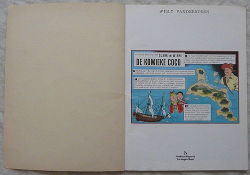 Strip Boek, Suske en Wiske, De Komieke Coco, Nr.217, Standaard Uitgeverij, 1988.(Nr.1) - 1