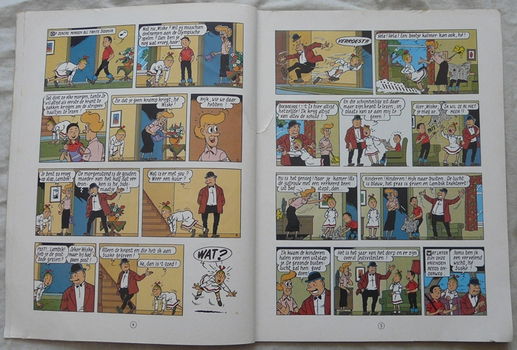 Strip Boek, Suske en Wiske, Het Drijvende Dorp, Nr.173, Standaard Uitgeverij, 1979.(Nr.1) - 2