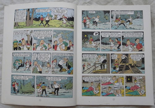 Strip Boek, Suske en Wiske, Het Laatste Dwaallicht, Nr.172, Standaard Uitgeverij, 1979.(Nr.1) - 2