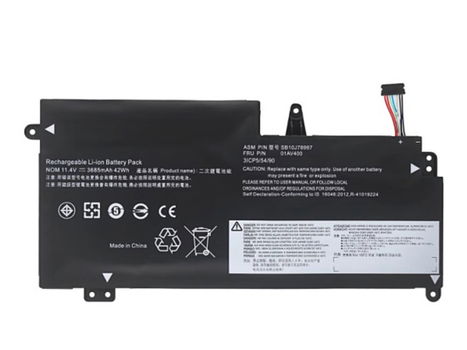 New Battery Laptop Batteries LENOVO 11.4V 3690mAh/42Wh - 0