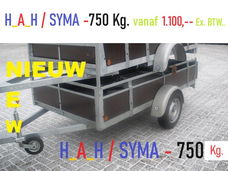 NIEUW in ons assortiment met 750 Kg. karretjes de H_A_H / SYMA - 750