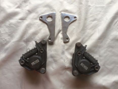 Brembo remklauwen (links & rechts) type Moto Guzzi 1989-1990 - 4