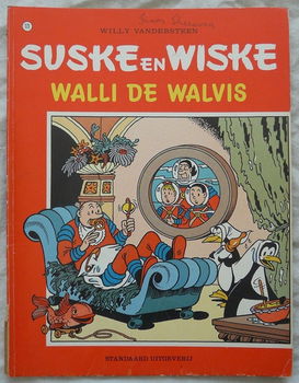 Strip Boek, Suske en Wiske, Walli De Walvis, Nr.171, Standaard Uitgeverij, 1979.(Nr.1) - 0